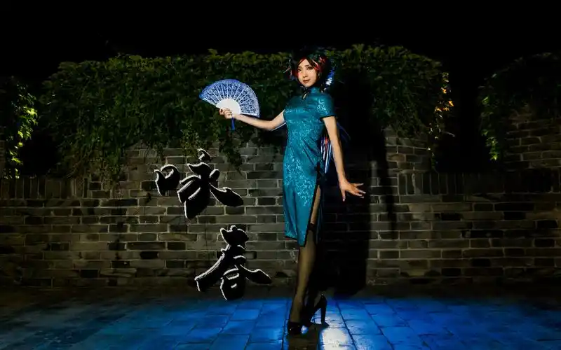 【刚刚】咏春-女装大佬旗袍初尝试-国风第二作-封面杀