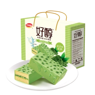 21日10点,88vip:达利园 好醇蛋糕 抹茶味1200g *2件  凑单品 57.