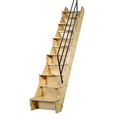 实木阁楼楼梯家用室内直梯爬梯登高加厚踏板家用梯