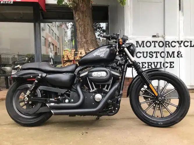 13哈雷883n硬汉版 全车黑化 - 摩托车论坛|摩托车联盟|东北摩托联盟