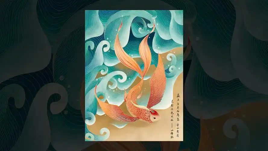 原创作品插画艺术插画神话山海经神兽兔子李雷灵感来源6兔子李雷21:45