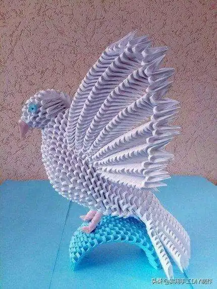 教程三角插折纸教程之diy仙人掌小盆栽手工折纸愤怒的小鸟三角插制作