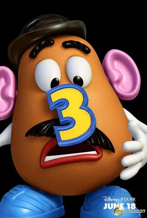 new toy story 3 poster – mr potato. head