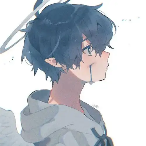 清新俊逸 / 动漫男头-卡通头像-556资源网