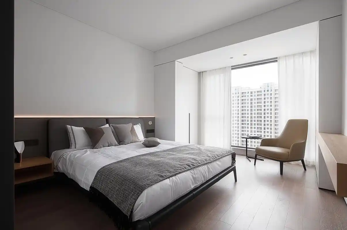 成都230㎡现代极简风设计|理想的居所,营造一个高级的感空间