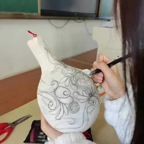 学前教育手工人94#马勺脸谱  #民间艺术  #学前教育