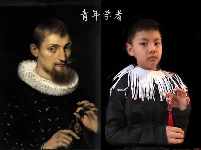 写美篇看过名人模仿秀,看过动漫模仿秀, 可是,你听说过名画模仿秀吗?