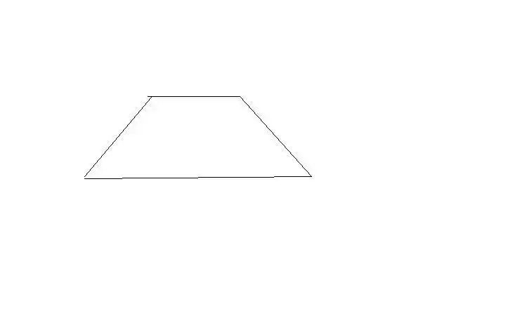 画一等腰梯形,使它的两底长分别为3,5 腰为4.