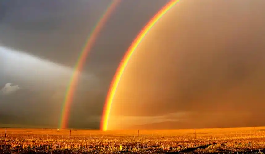 遇见彩虹风光景致