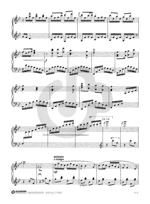 社员都是向阳花(广东省音协新编钢琴考级10级)钢琴谱-环球钢琴网