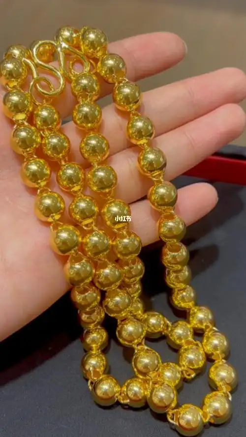 100克黄金项链土豪标配7575