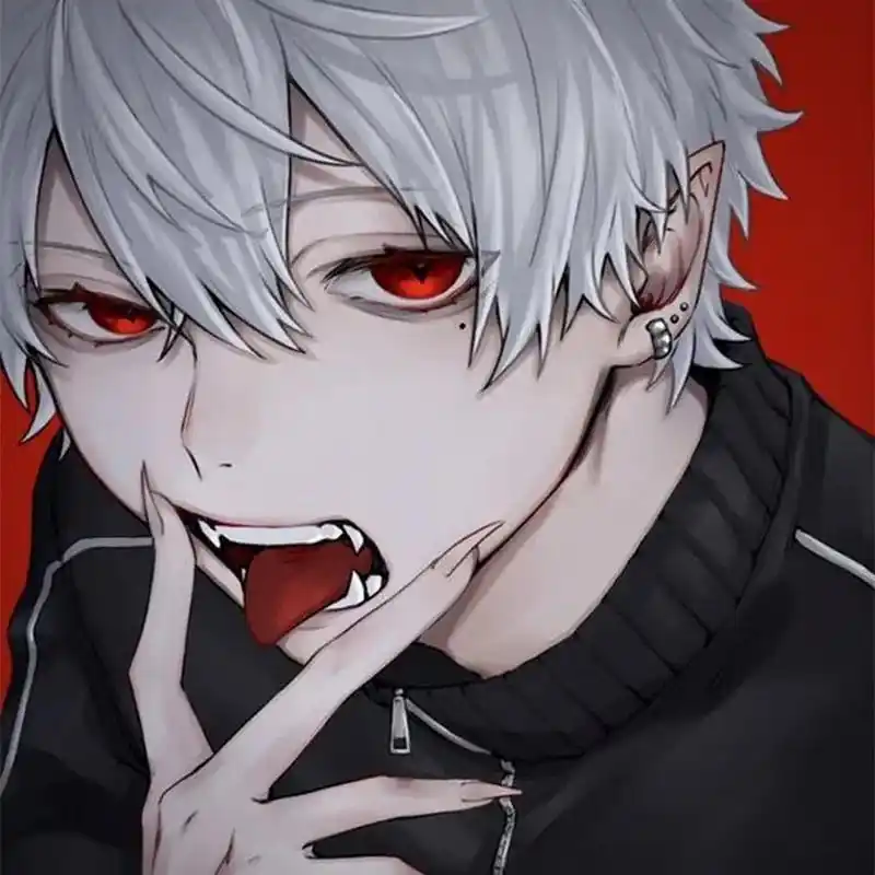 吸血鬼风 痞帅男生头像 好帅啊啊