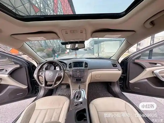 2010年别克大君威自动24最高配双电动真皮通风座椅带