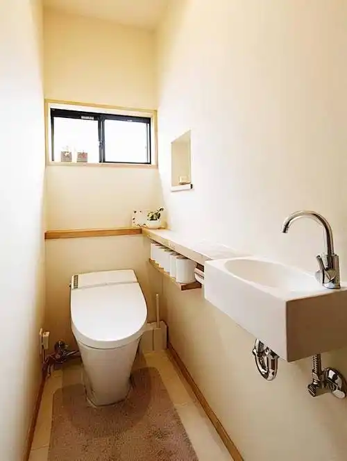 日本人的三式分离卫生间设计,能满足3个人同时使用,太高级了