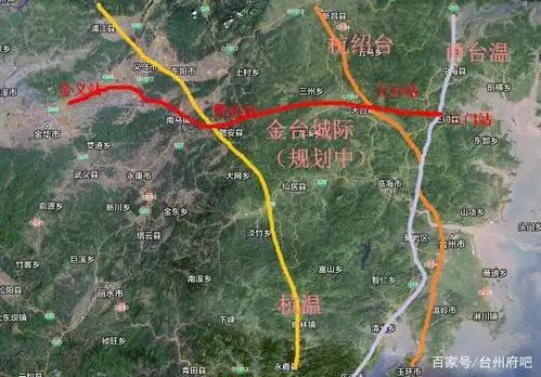 浙江台州规划的这条金台城际铁路,建成后西进江西四川不再是问题