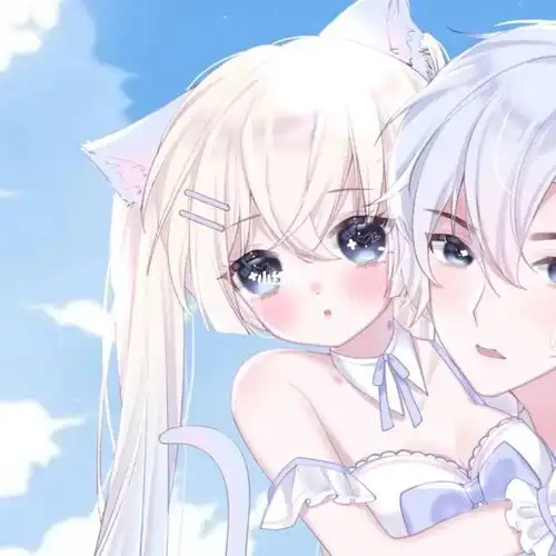 超可爱情侣头像