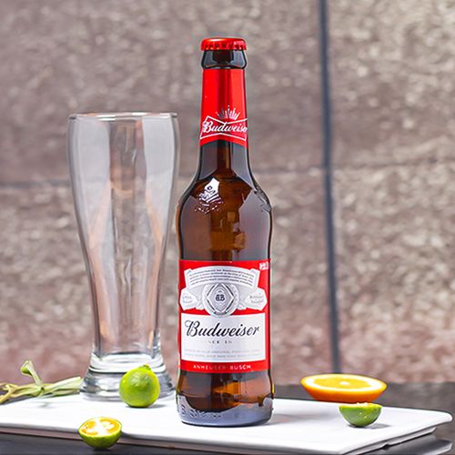 整箱budweiser国产百威啤酒美式拉格经典精酿瓶装啤酒