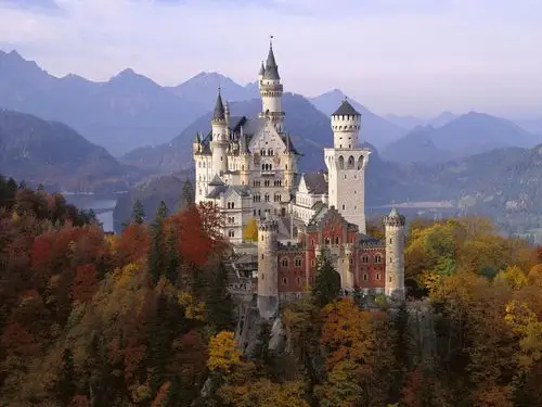 最美的欧洲城堡:德国新天鹅堡