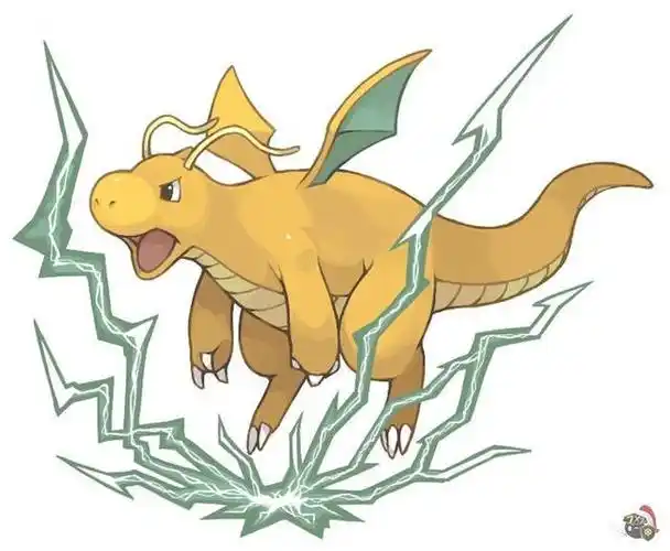 快龙,出自神奇宝贝,大家只要知道它飞得很快就行权利游戏里的西方巨龙