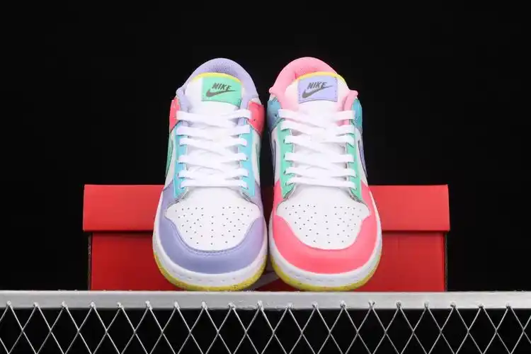nikedunklowseeastercandy耐克彩蛋糖果鸳鸯低帮休闲运动滑板鞋dd