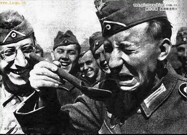 二战德国士兵滑稽旧照集