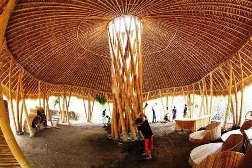 美学丨竹屋,长在大自然中的房子_竹子