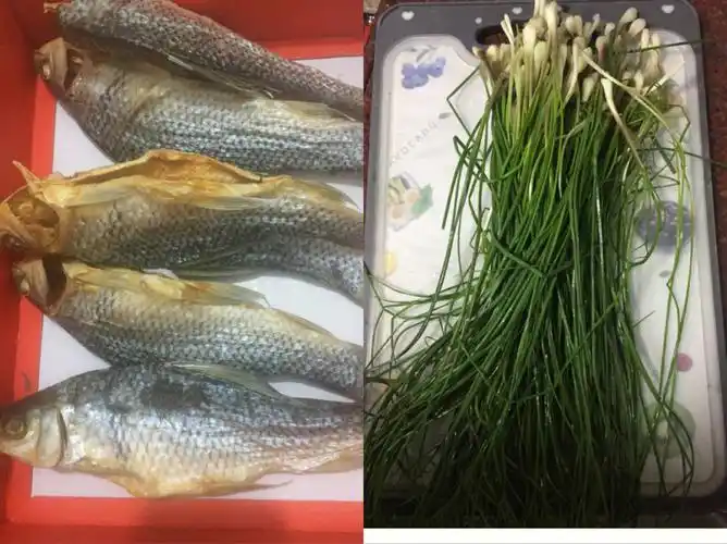 有姐妹吃过野葱77咸鲮鱼干炒的吗