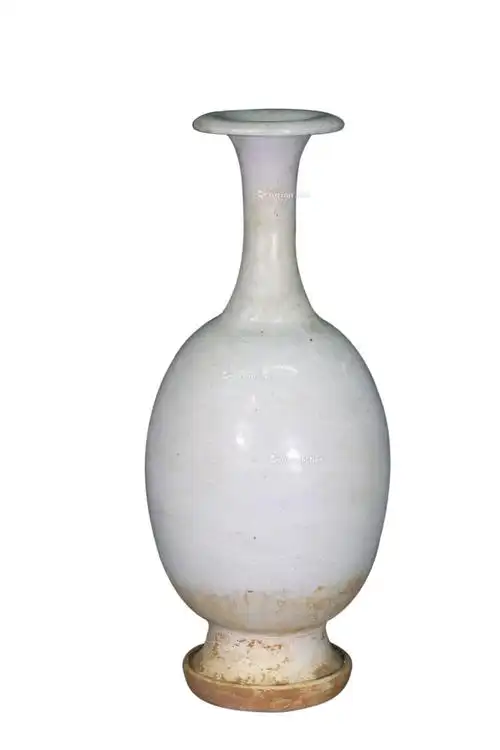 0232 唐 白瓷长颈瓶