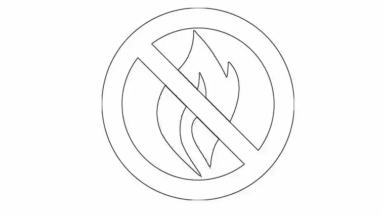 消防安全标志怎么画