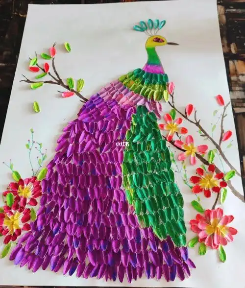 瓜子壳手工作品