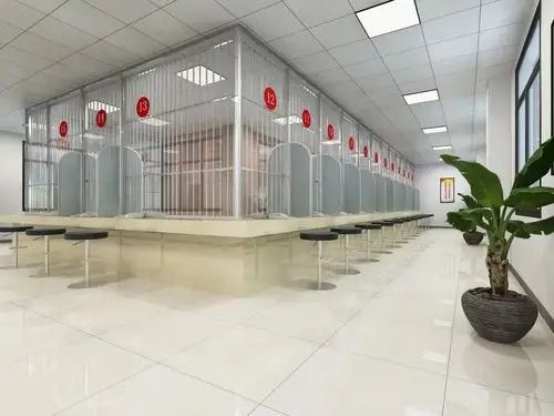 监狱,会见室,牢房全景