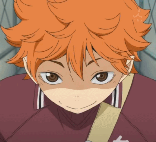 【表情包】《排球少年》日向翔阳,"没有一定会输的比赛,除非放弃.