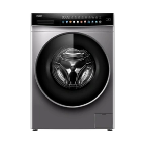 海尔haier滚筒洗衣机全自动10公斤洗烘一体机全触控晶彩屏智能投放