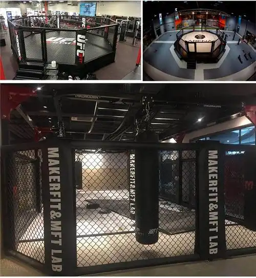 八角笼|mma格斗笼-仕尔道ufc综合格斗台详细尺寸定制厂家|仕尔道健身