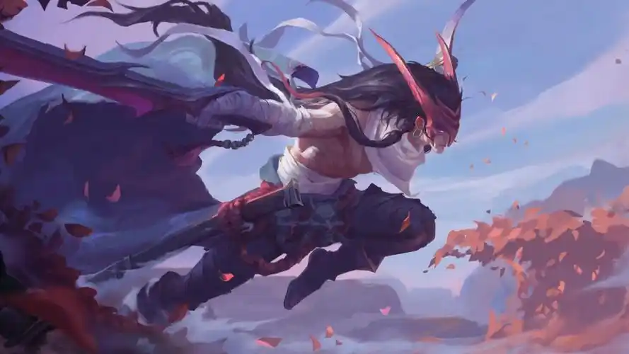 英雄联盟同人永恩绘画过程