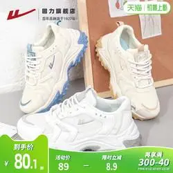 回力女士休闲鞋_warrior 回力 女鞋老爹鞋夏季透气鞋子2022年秋季新款