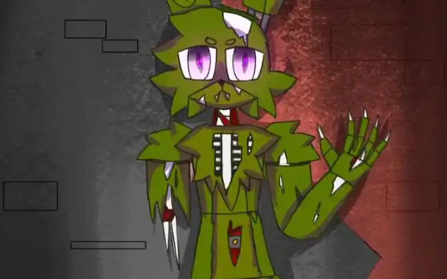 [绘画/fnaf]弹簧陷阱_哔哩哔哩_bilibili