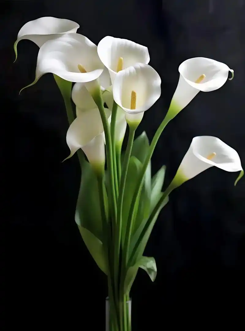 象征纯洁和幸福的海芋花,又称马蹄莲——分享给你,你喜欢吗?# - 抖音