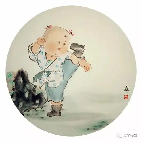 陈霖国画欣赏唯美清新看一眼就喜欢上了