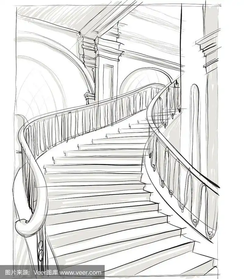 楼梯示意图