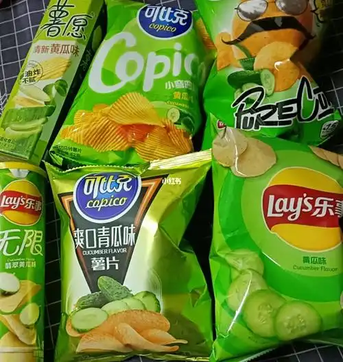 黄瓜味薯片哪家强