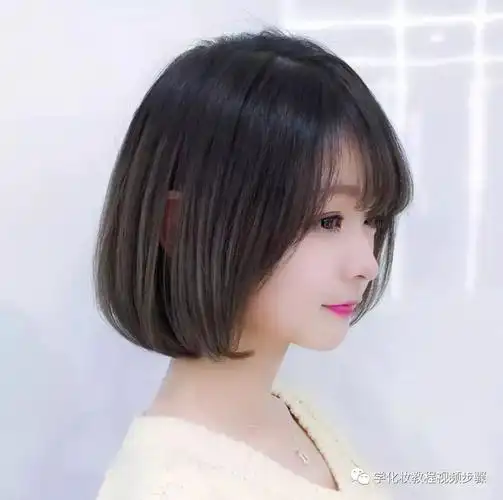 发型图片女从头再来短发造型完美诠释青春少女