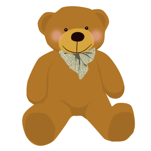 熊可爱熊熊毛绒玩具卡通手绘