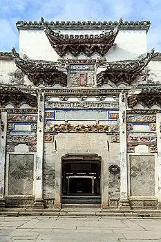 徽派民居门楼图片_徽派民居门楼图片大全_徽派民居门楼图片素材