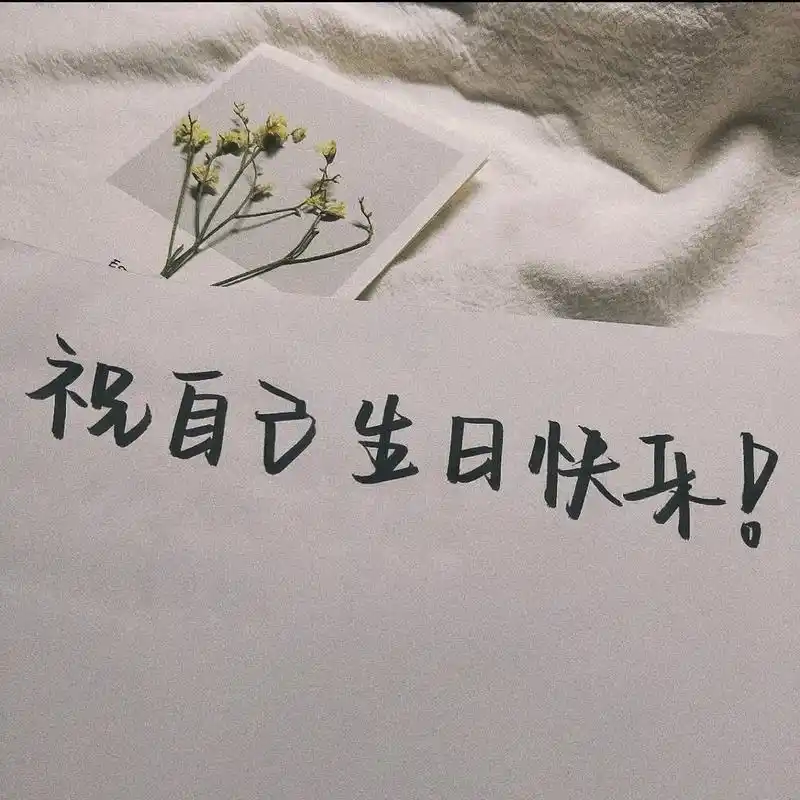 949494 祝自己生日快乐的句子请查收 之前看到很多私信说想要让