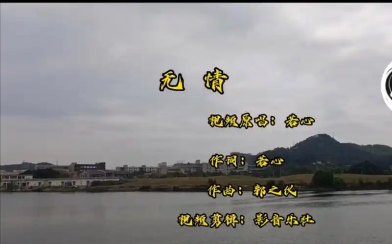 音乐分享(无情),歌曲旋律动听伤感,单曲循环好听