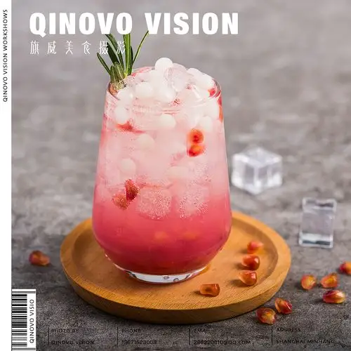 上海美食摄影|春夏水果珍珠奶茶