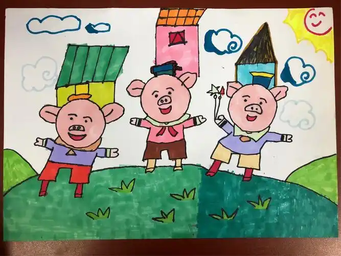 三2班 张予宁 《三只小猪》