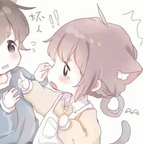 可爱的情侣头像来了