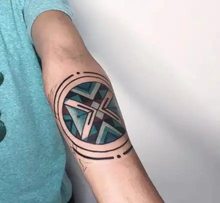 创意的彩色几何纹身图案(7/9)